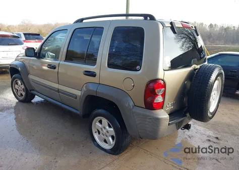 2007 Jeep Liberty Sport из США, поврежденный, VIN 1J4GL48K47W508962